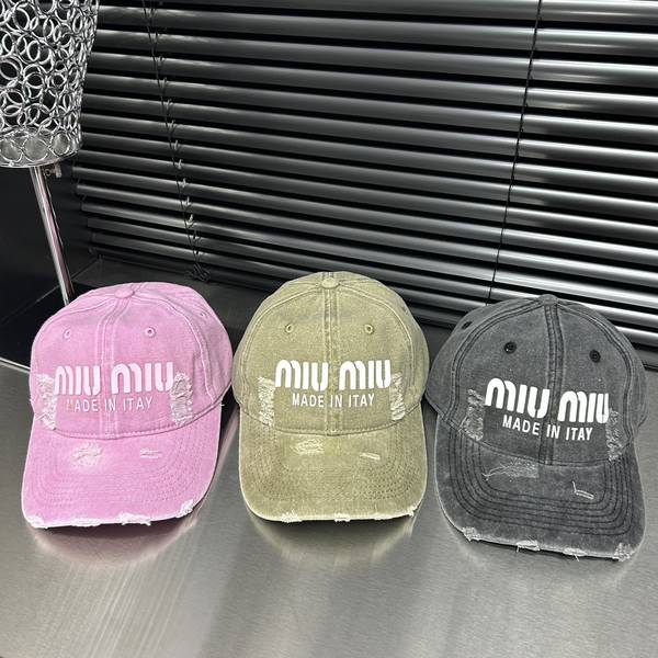 Miu Miu Hat MUH00115-2 Miu Miu Hat MUH00115-2